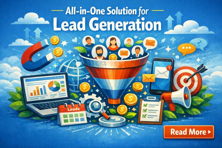 All in one solution for lead generation