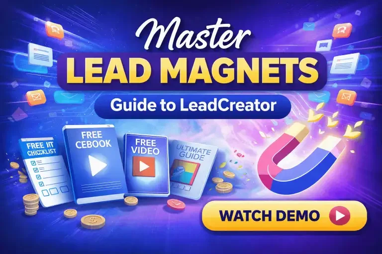 Master Lead Magnets Guide to LeadCreator