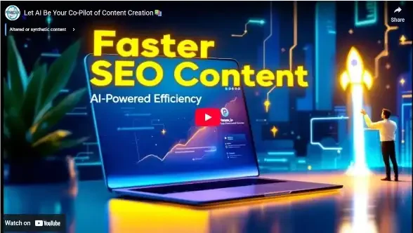 Faster SEO Content with AI