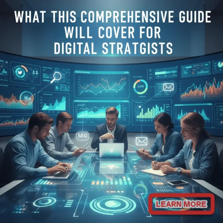 What This Comprehensive Guide Will Cover for Digital Strategists
