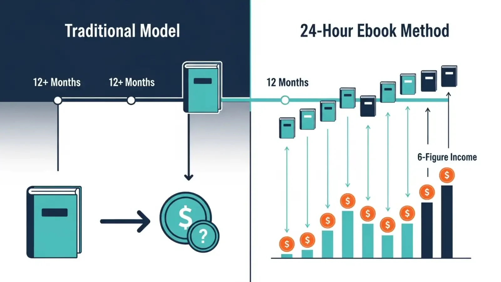 24-Hour Ebook Method to Write Publish & Earn 6 Figures