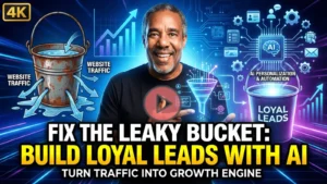 Play Button Fix the Leaky Bucket Build Loyal Leads with AI Thumb