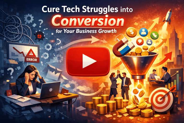Cure Tech Struggles into Conversion for Your Business Growth