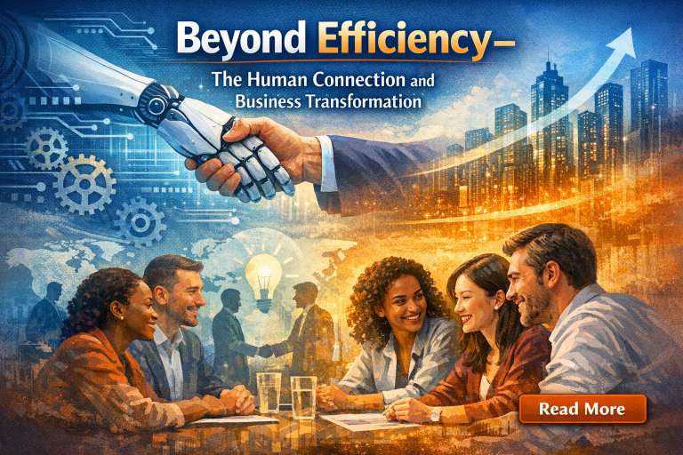 Beyond Efficiency Human Connection Business Transformation