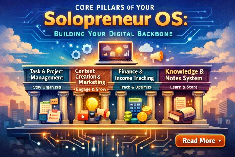 Core Pillars of Your Solopreneur OS Building Your Digital Backbone