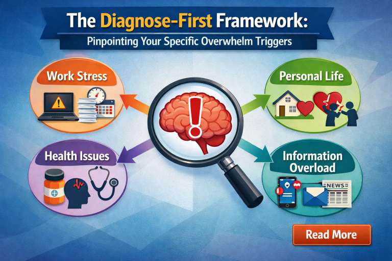 Diagnose First Framework Pinpointing Your Specific Overwhelm Triggers