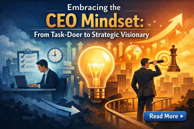 Embracing the CEO Mindset Task Doer to Strategic VisionaryEmbracing the CEO Mindset Task Doer to Strategic Visionary