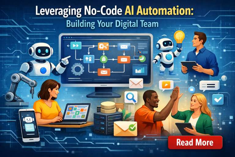 Leveraging No Code AI Automation Build Digital Team