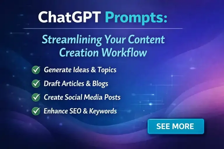 ChatGPT Prompts Streamlining Your Content Creation Workflow
