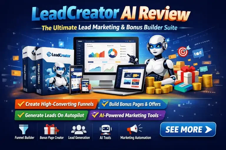 LeadCreator AI Review The Ultimate Lead Marketing & Bonus Builder Suite