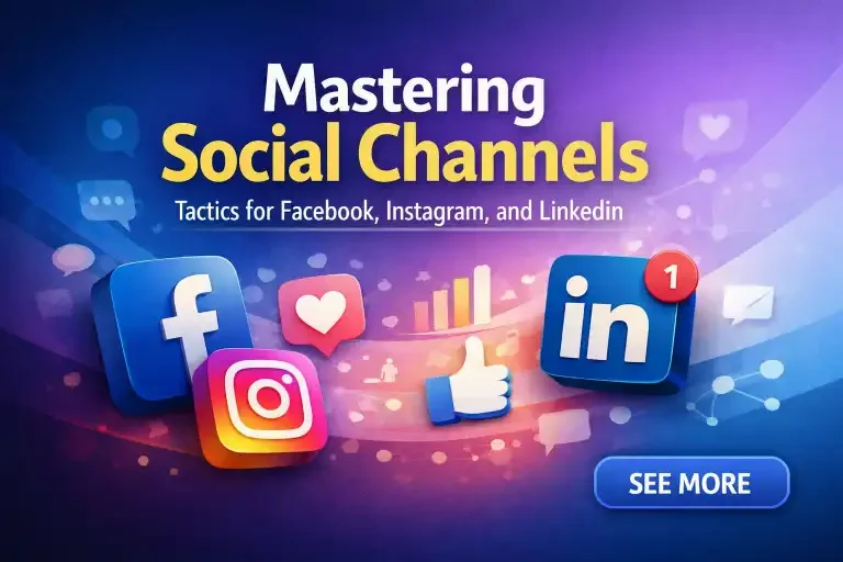 Mastering Social Channels Tactics for Facebook, Instagram, and LinkedIn