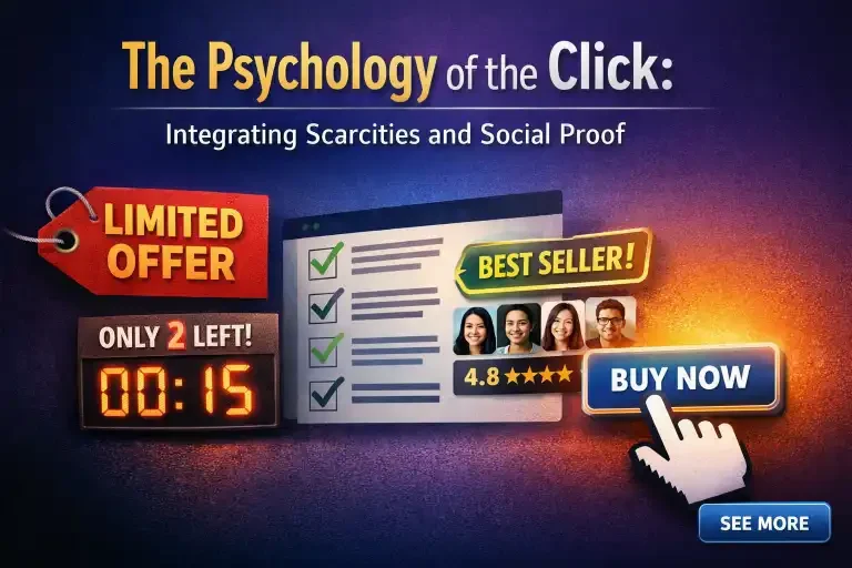 The Psychology of the Click Integrating Scarcities and Social Proof